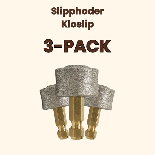 Slipphoder - Slipehoder i rustfritt stål til våre Kloslip