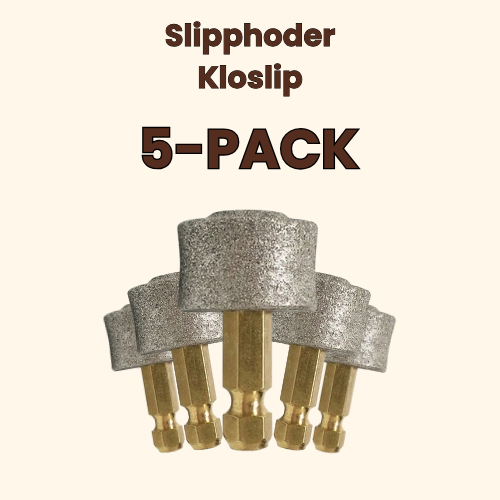 Slipphoder - Slipehoder i rustfritt stål til våre Kloslip