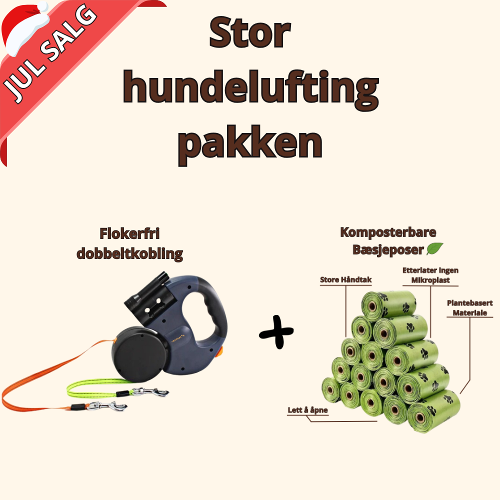 Store Hundeluftingspakken